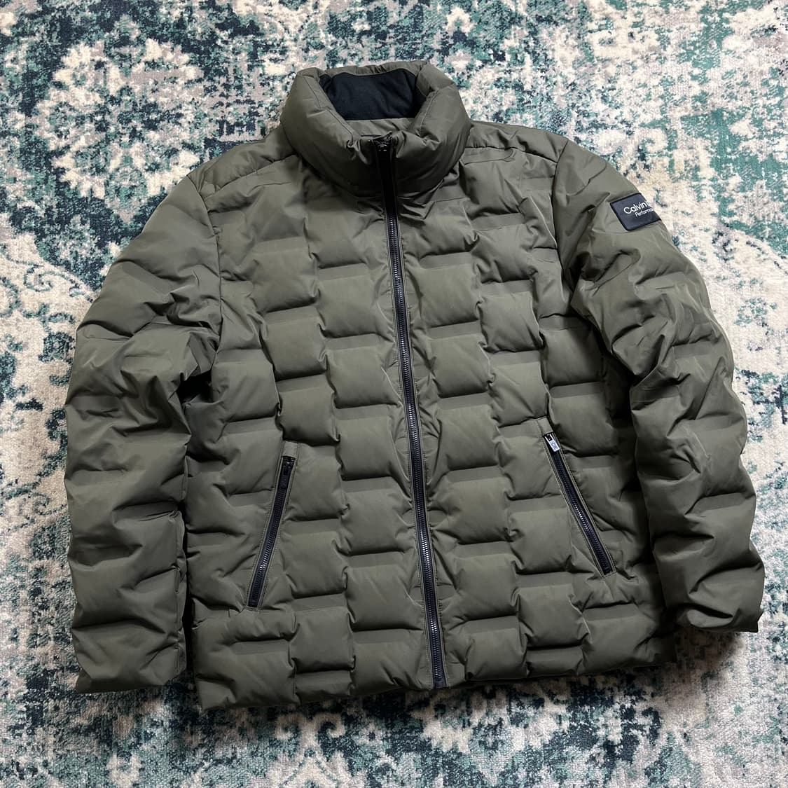Ck 캘빈클라인 퍼포먼스 푸퍼 앰보 패딩 자켓(M) 상품이미지2