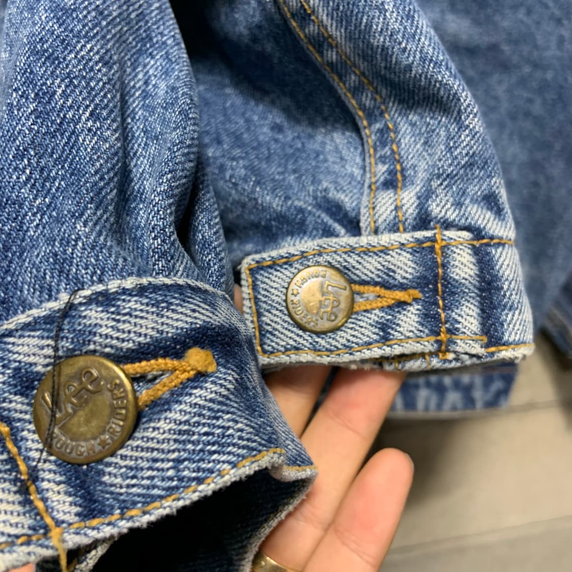 Lee 리 90s 러프라이더스 렌치 데님 자켓 100~105 91-B 상품이미지6