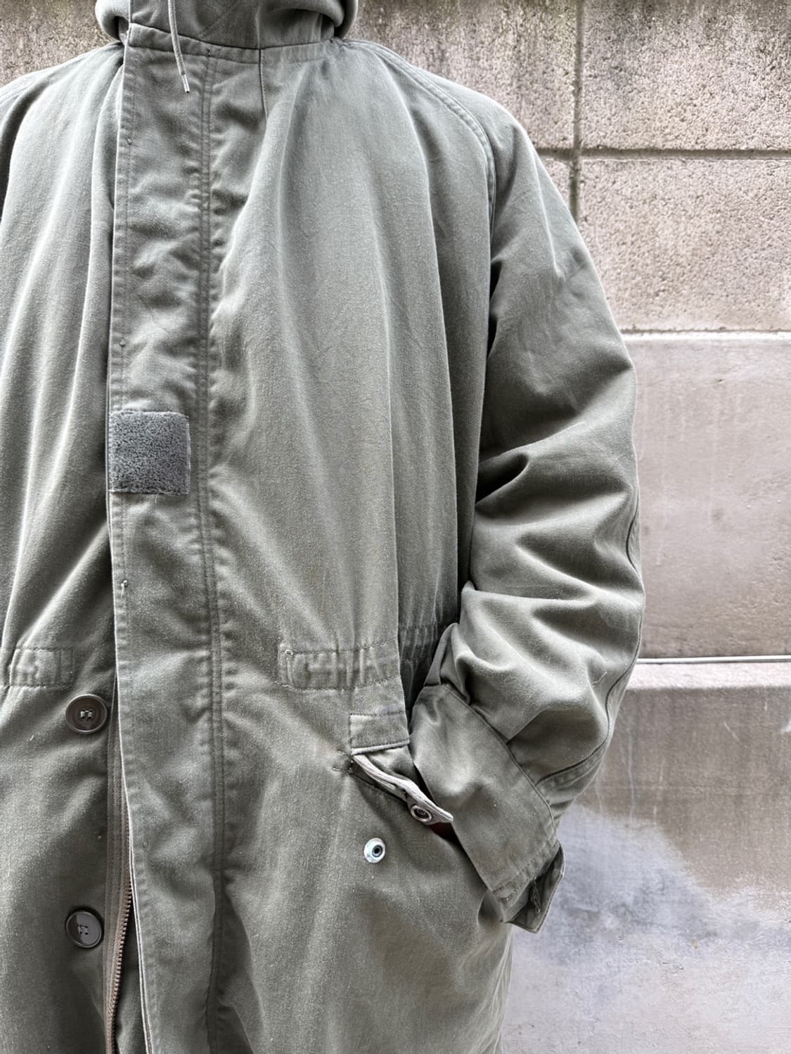 프렌치 밀리터리 M64 오리지널 개파카 m51 피쉬테일파카 상품이미지4