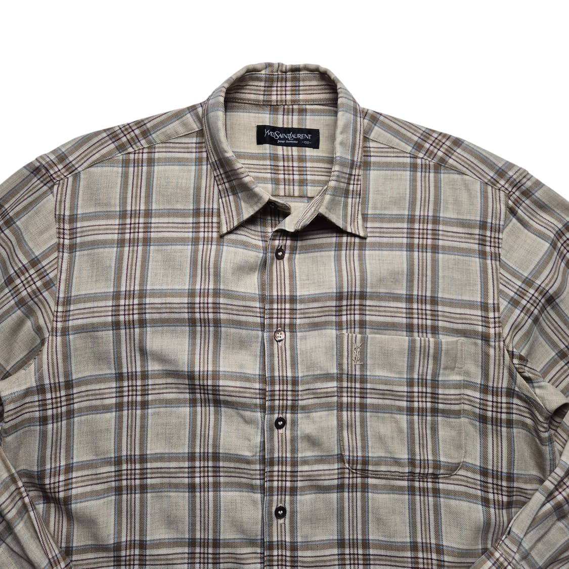 [100] 입생로랑 체크셔츠 상품이미지3