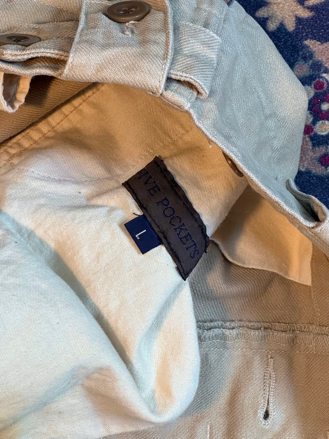 Five Pocket 빈티지 밀리터리 오피서 치노팬츠 상품이미지5