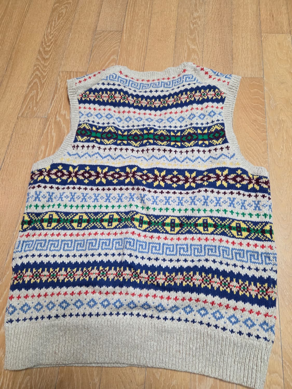 폴로 타이거 페어아일 니트 M 상품이미지6