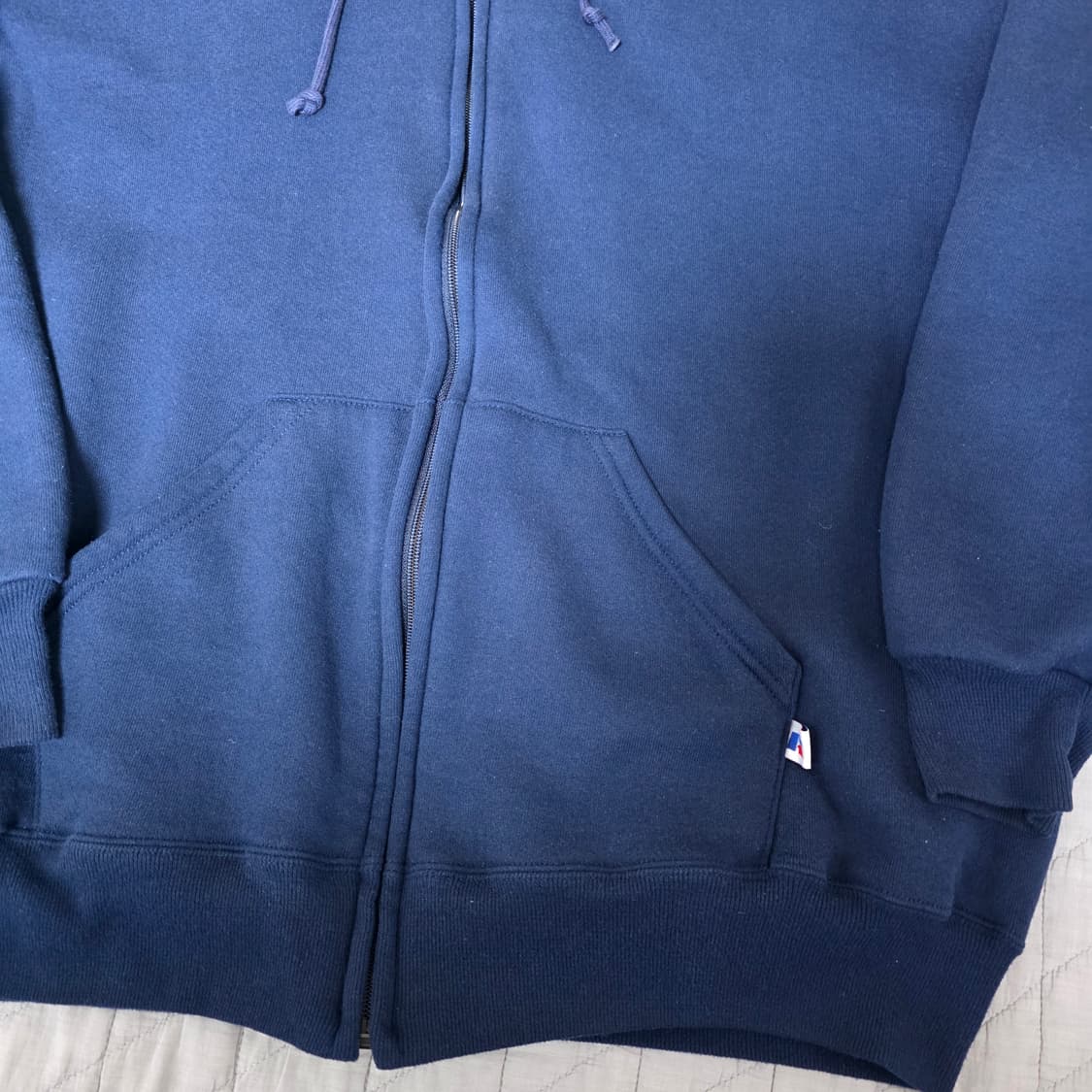 [XL] 90s 러셀 애슬레틱 후드집업 네이비 ver. 그레일드 상품이미지3