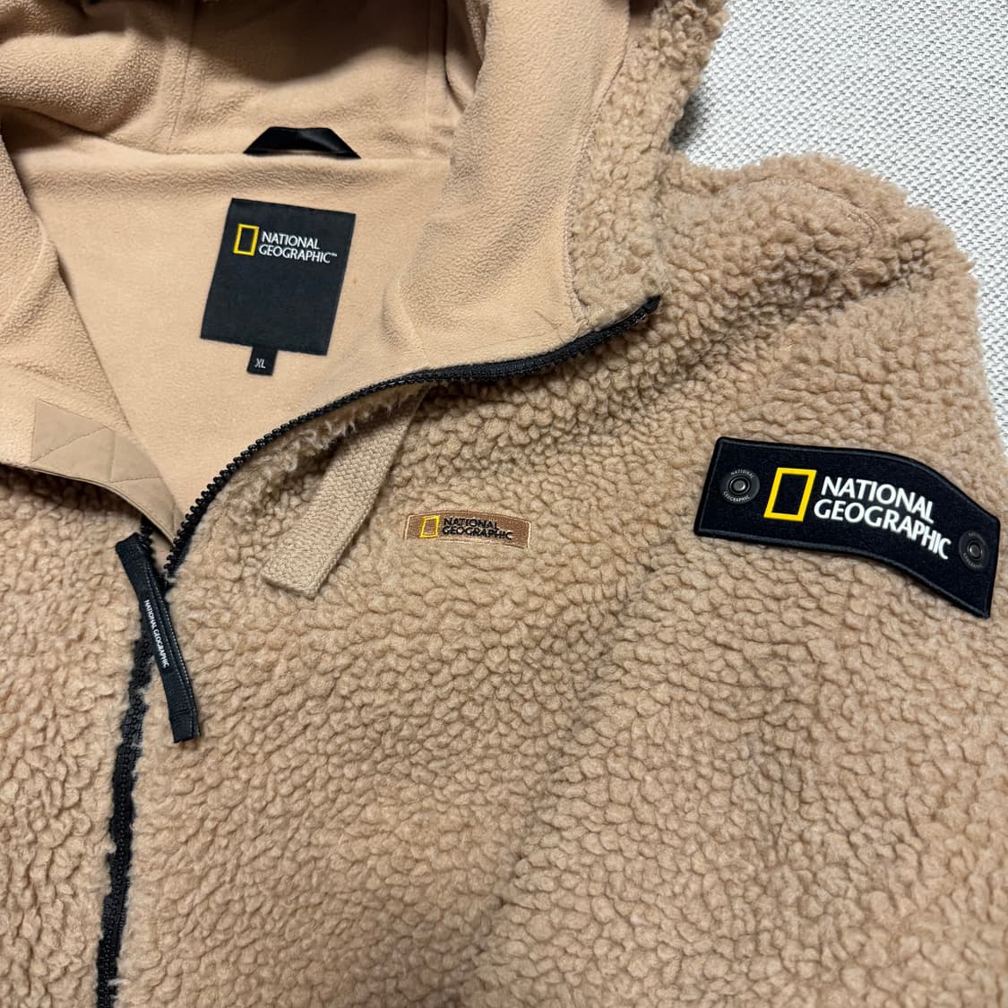 내셔널지오그래픽 플리스 후디 자켓 상품이미지3