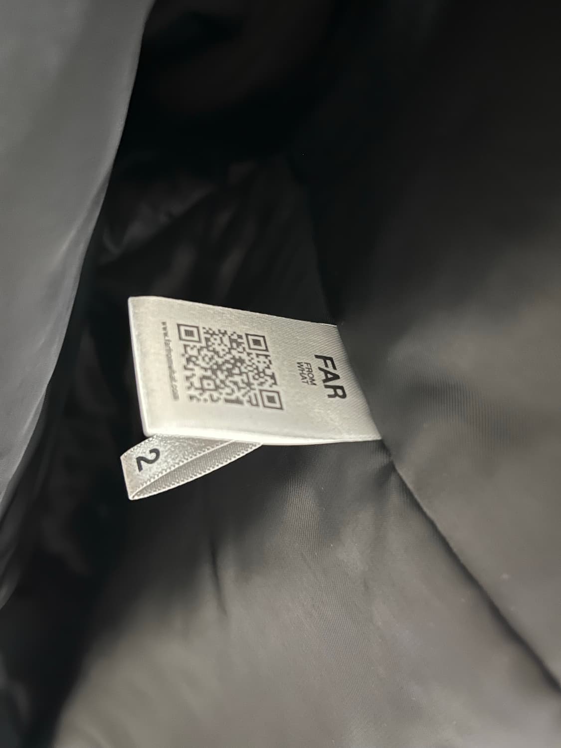 [2] 파프롬왓 오버사이즈 후드 봄버 블랙 상품이미지9