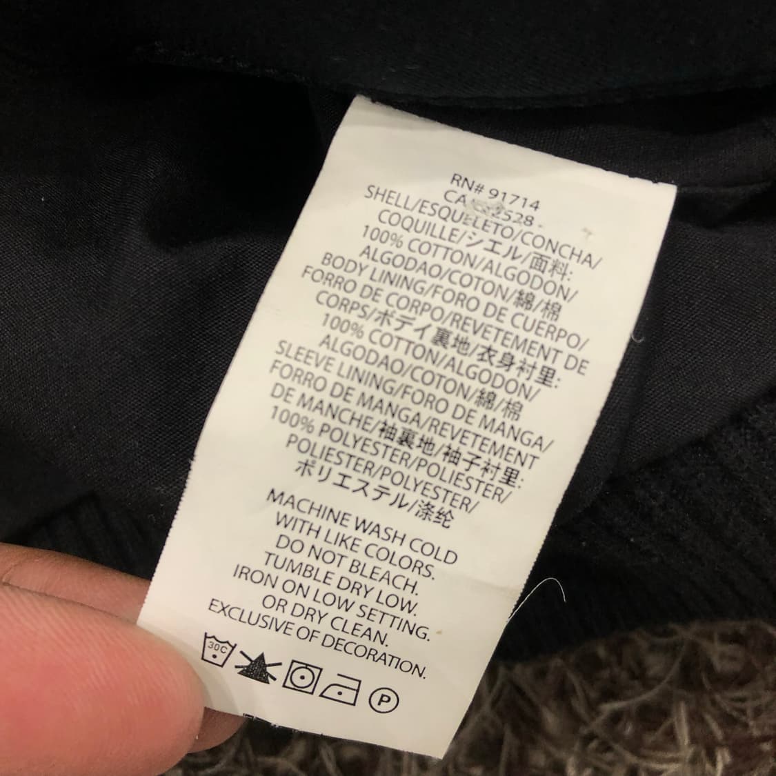 아르마니 익스체인지 멀티 포켓 투웨이 블루종 자켓 상품이미지7