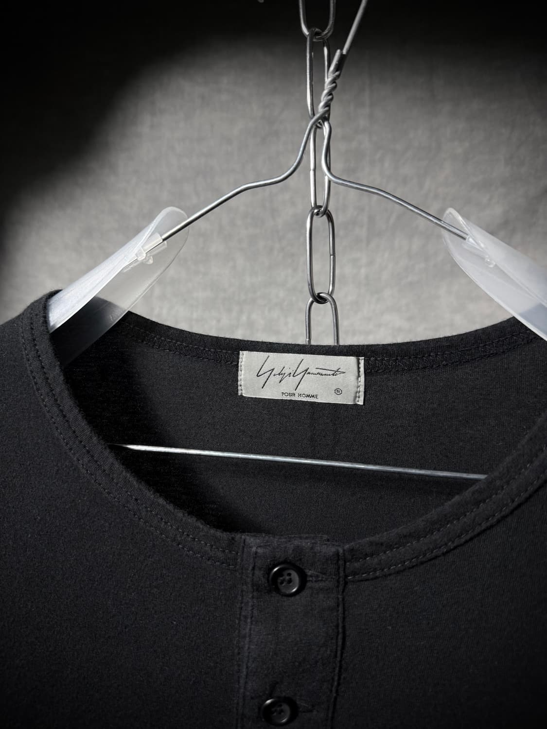 Yohji Yamamoto Pour Homme Henley Neck 상품이미지6