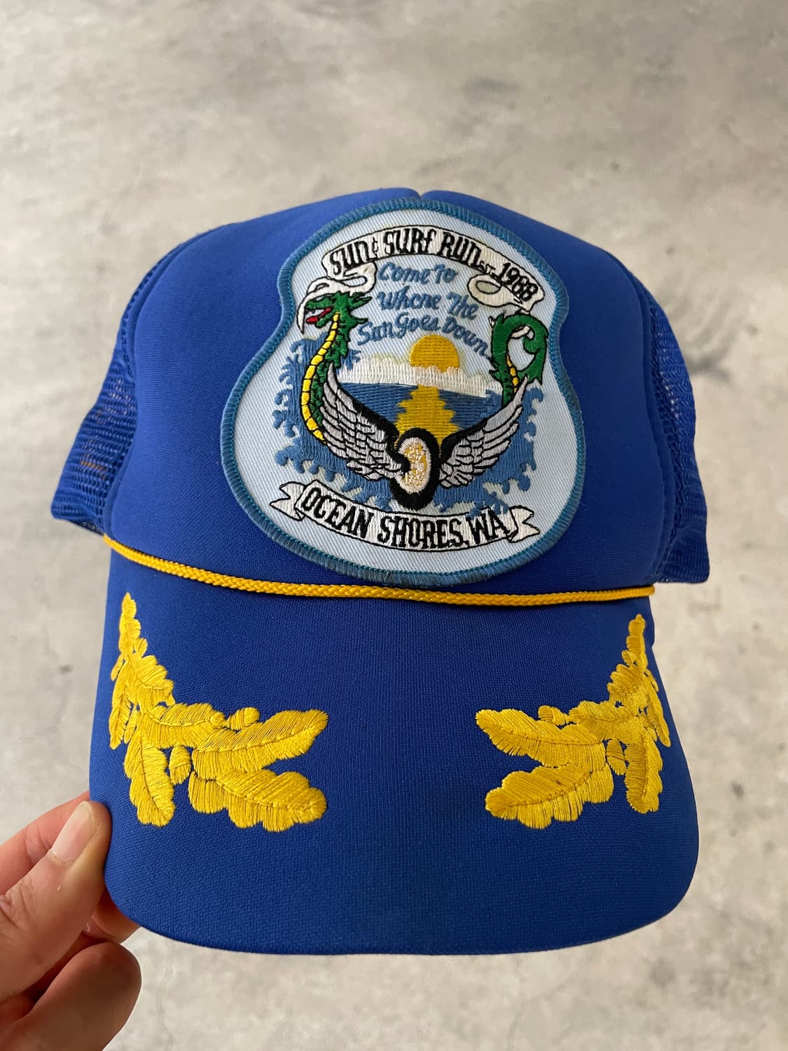 90s Sun & Surf Run Bike Club Otto cap 상품이미지3