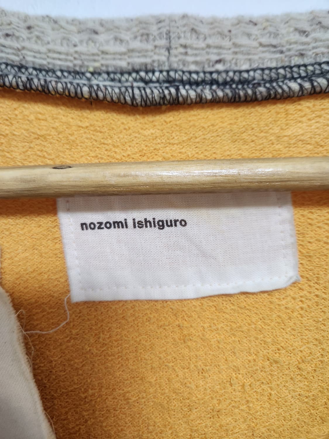 노조미이시구로 배색 가디건 Free - K51 상품이미지4