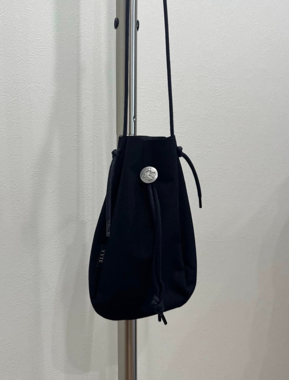 요지야마모토 사이트 콘초 드로스트링 백 상품이미지3