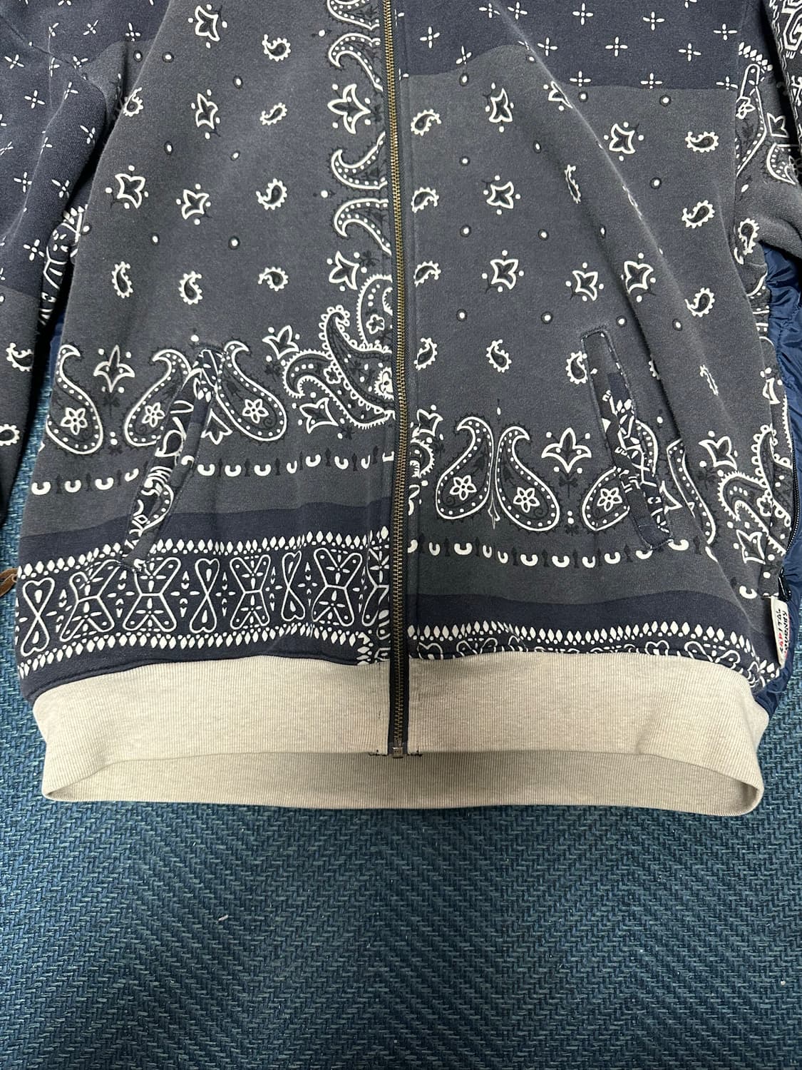 캐피탈 비부악 후드 집업 블루종 4사이즈 상품이미지4