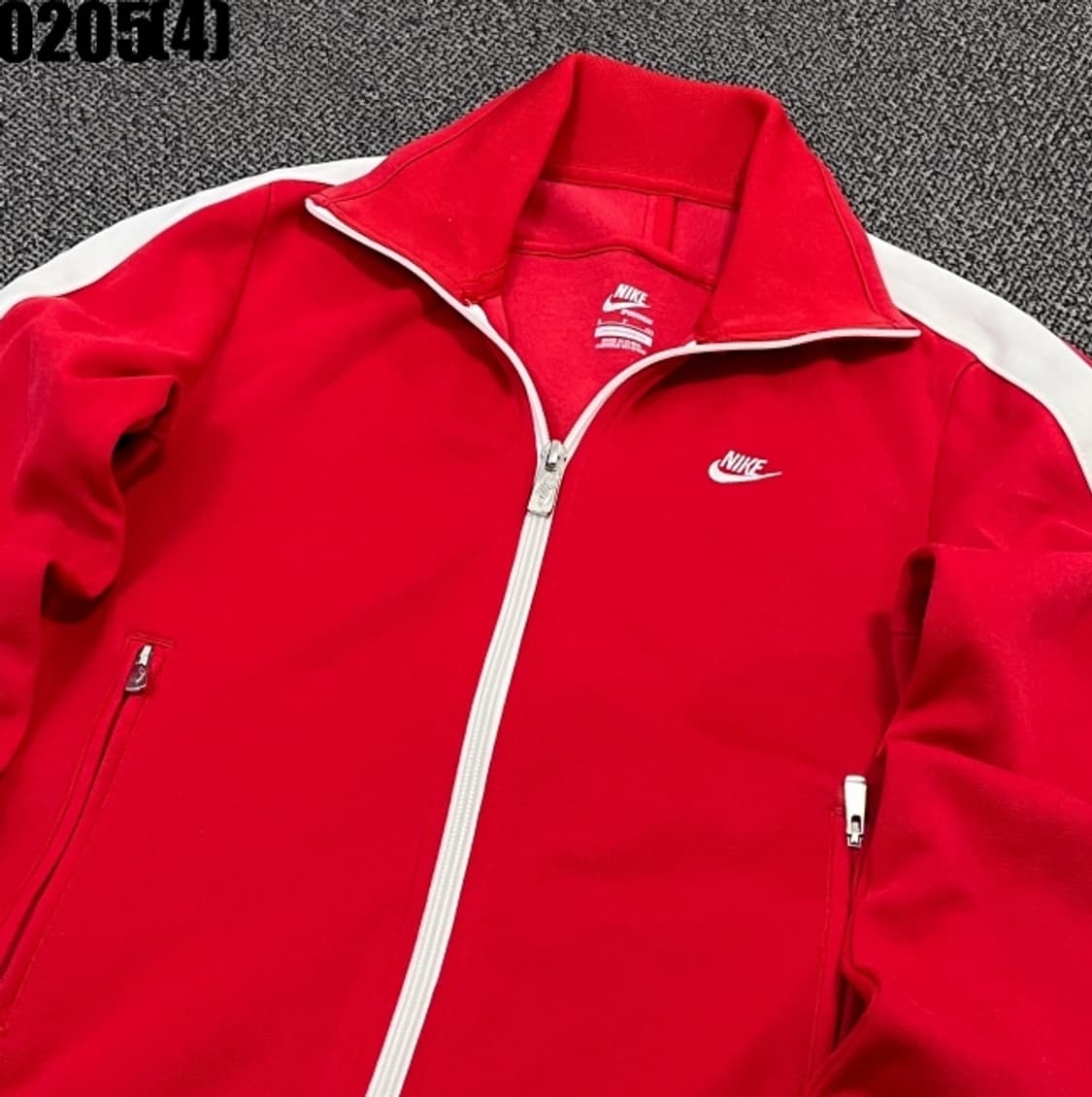 [S/80] 나이키 키즈 여성 레드 트랙탑 집업 자켓 0205(4) 상품이미지2