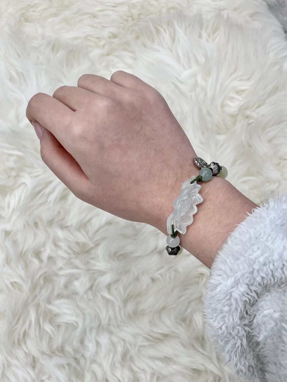 오리엔탈 연꽃 비즈 팔찌 상품이미지2