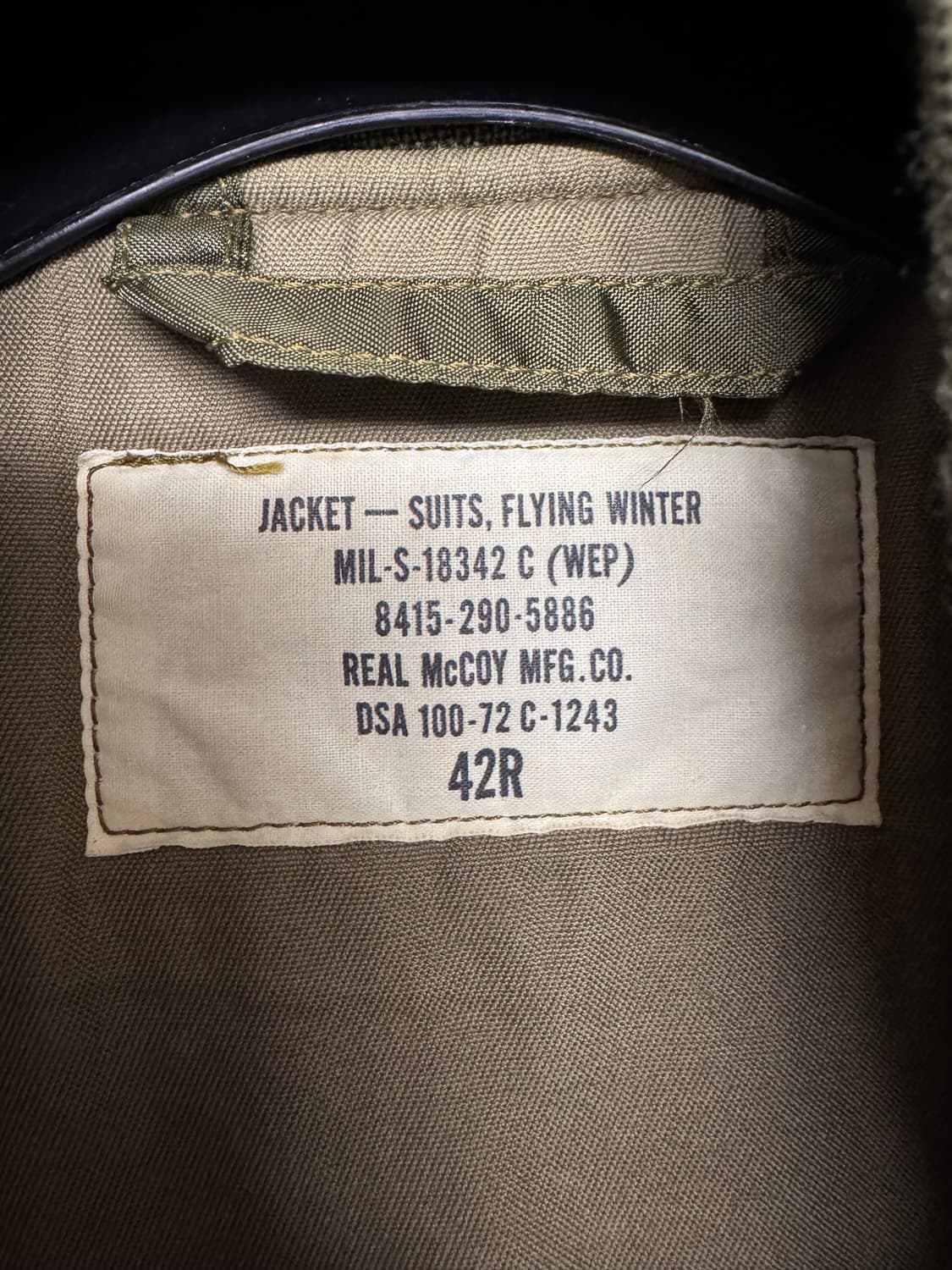 1999 Real McCoy’s g-8 wep jacket 상품이미지2