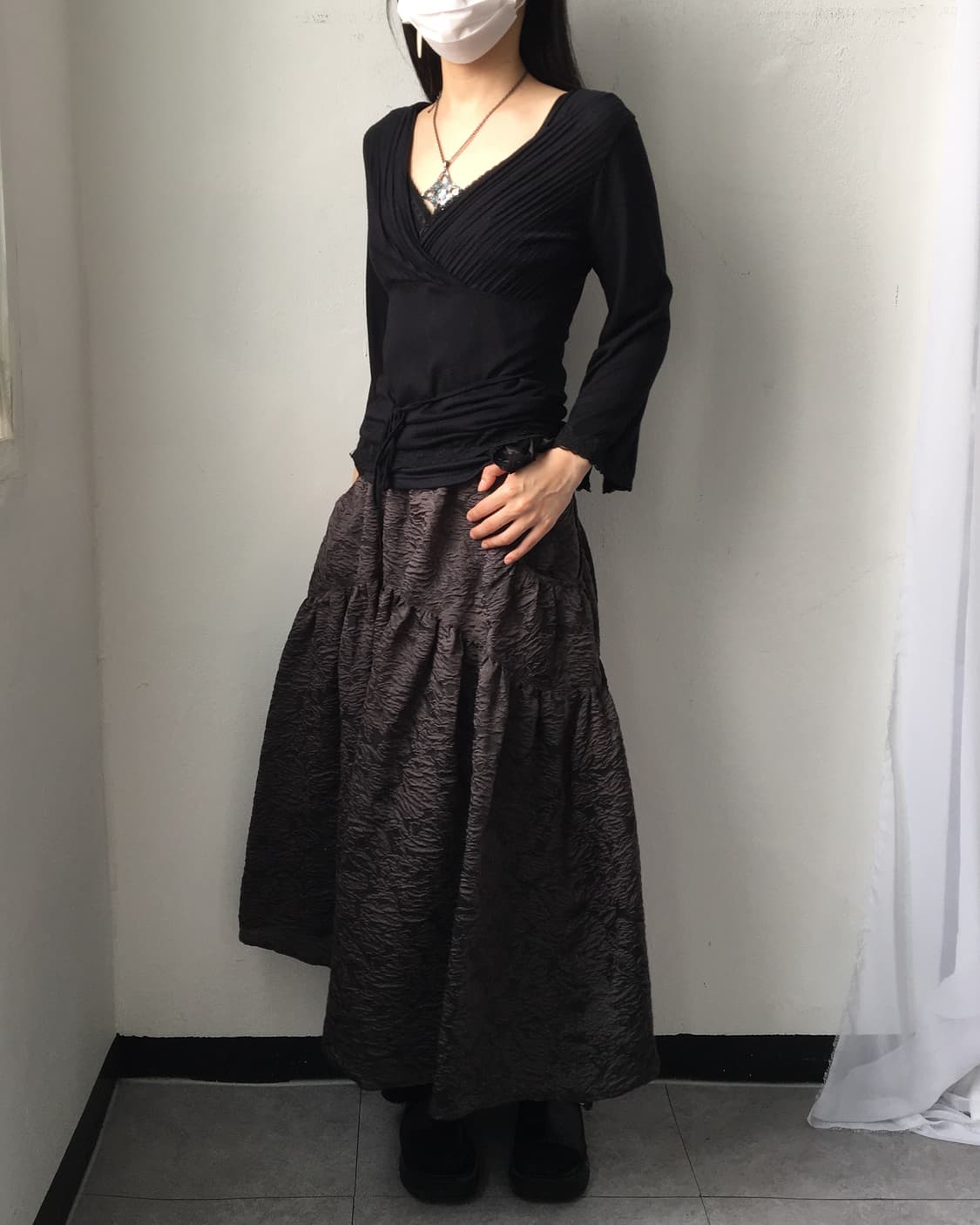 Fabric point skirt 상품이미지7