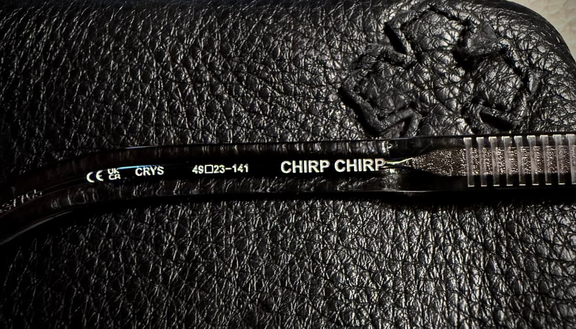 크롬하츠 첩첩, 처프처프 크리스탈/실버 안경 상품이미지9