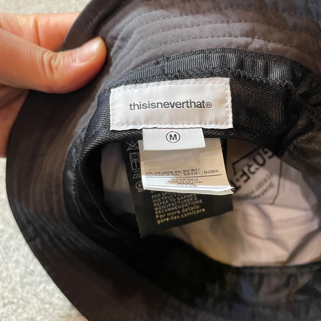 디스이즈네버댓 고어텍스 버킷햇 상품이미지3