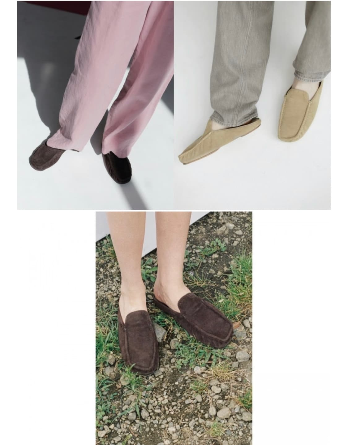 오라리 모카신 스웨이드 다크브라운 9US (새상품) 상품이미지9