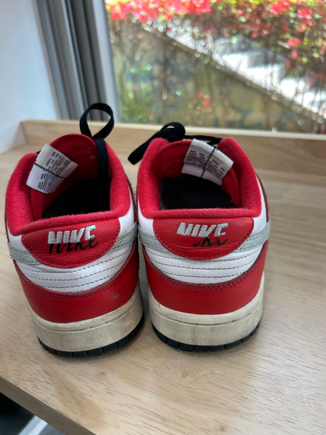 나이키 덩크 로우 레트로 프리미엄 유니버시티 레드 블랙 290 상품이미지2