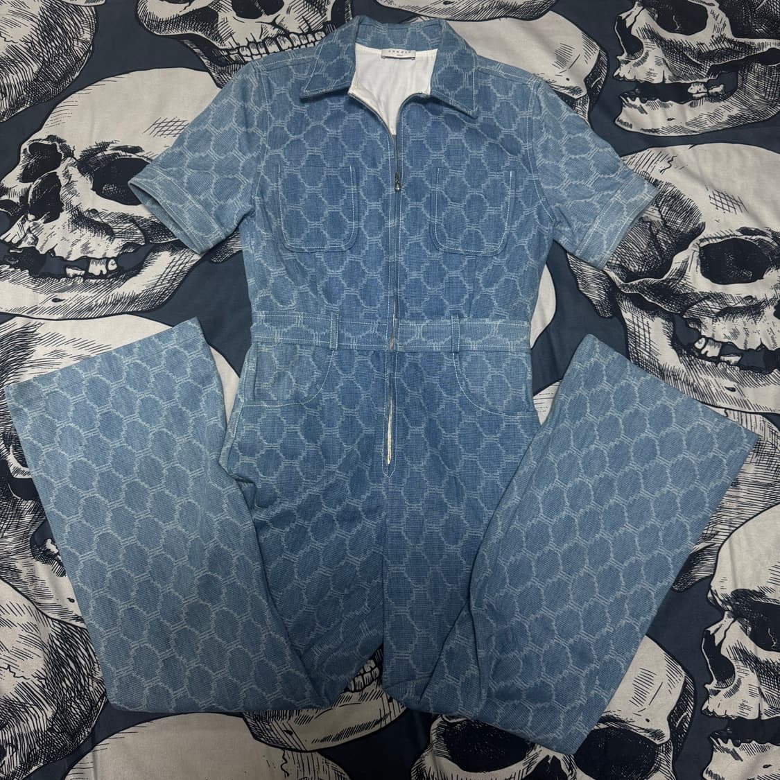 산드로 반팔점프수트 여성 36 사이즈  상품이미지1