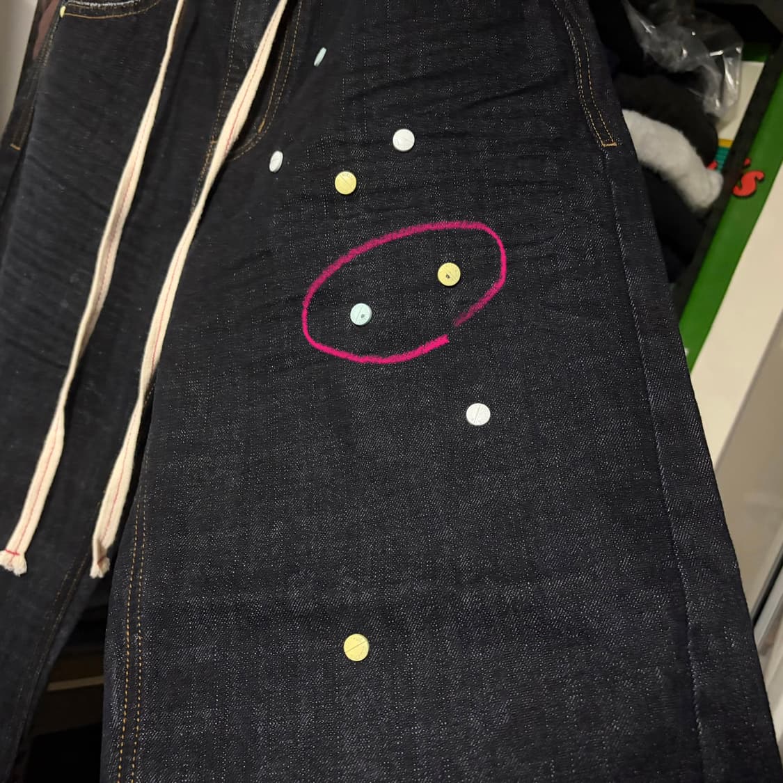 스컬프터 Pill Denim Pants Indigo Blue 상품이미지6