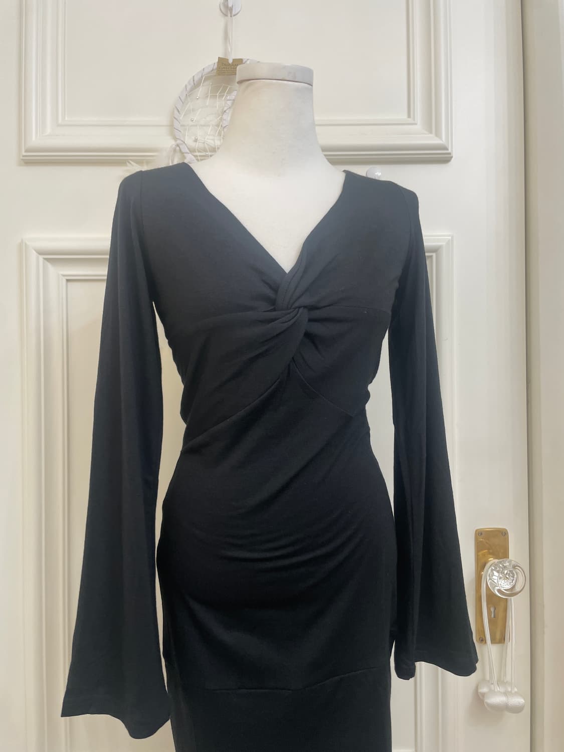 black twist point slim basic opc(size-S) 상품이미지4
