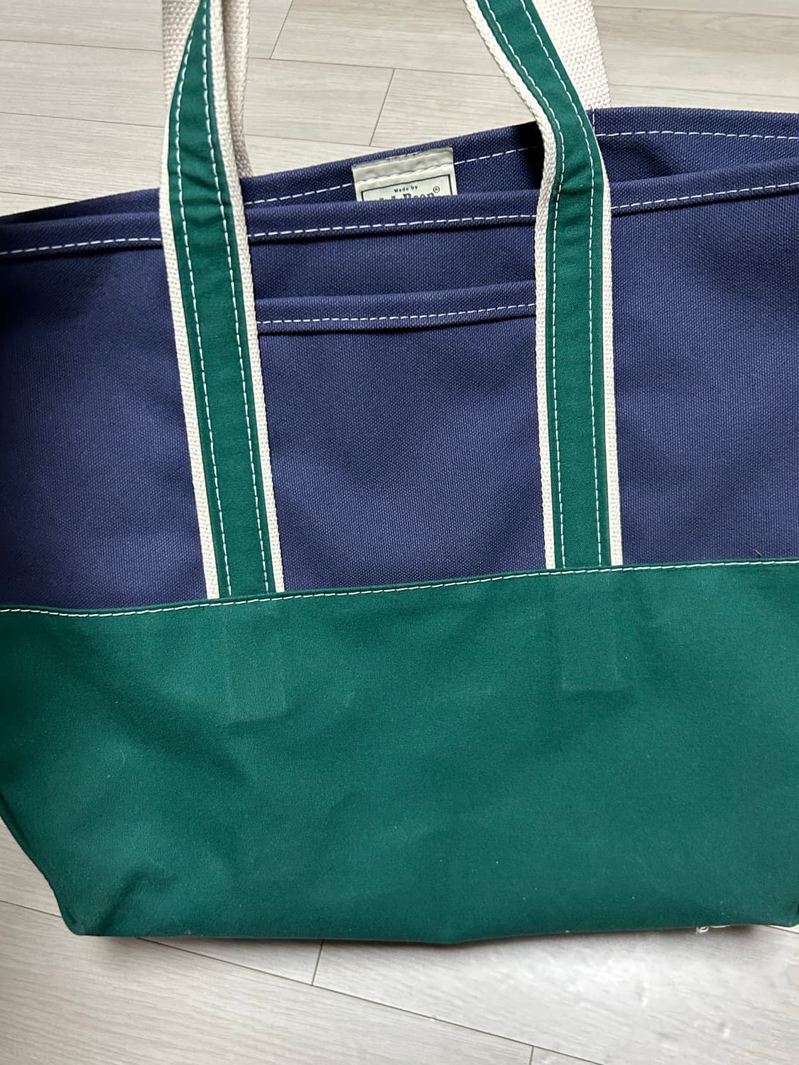 [L] 엘엘빈 L.L.Bean 빔즈 콜라보 토트백 L사이즈 상품이미지6