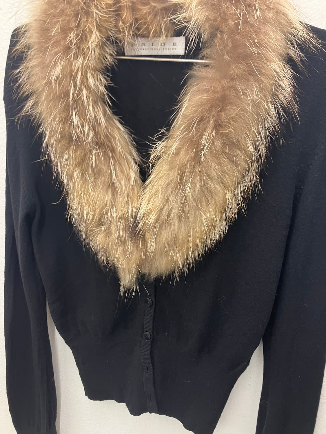 카라 폭스퍼 가디건  상품이미지3