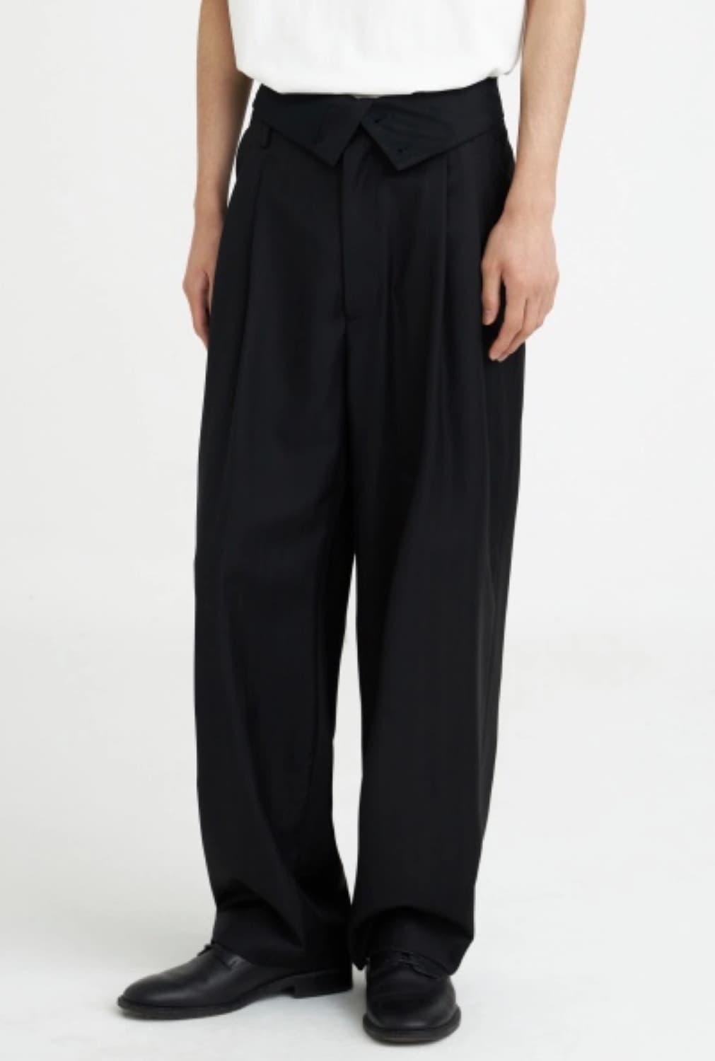 유스 youth 하이웨스트 벨트 팬츠 M 상품이미지1