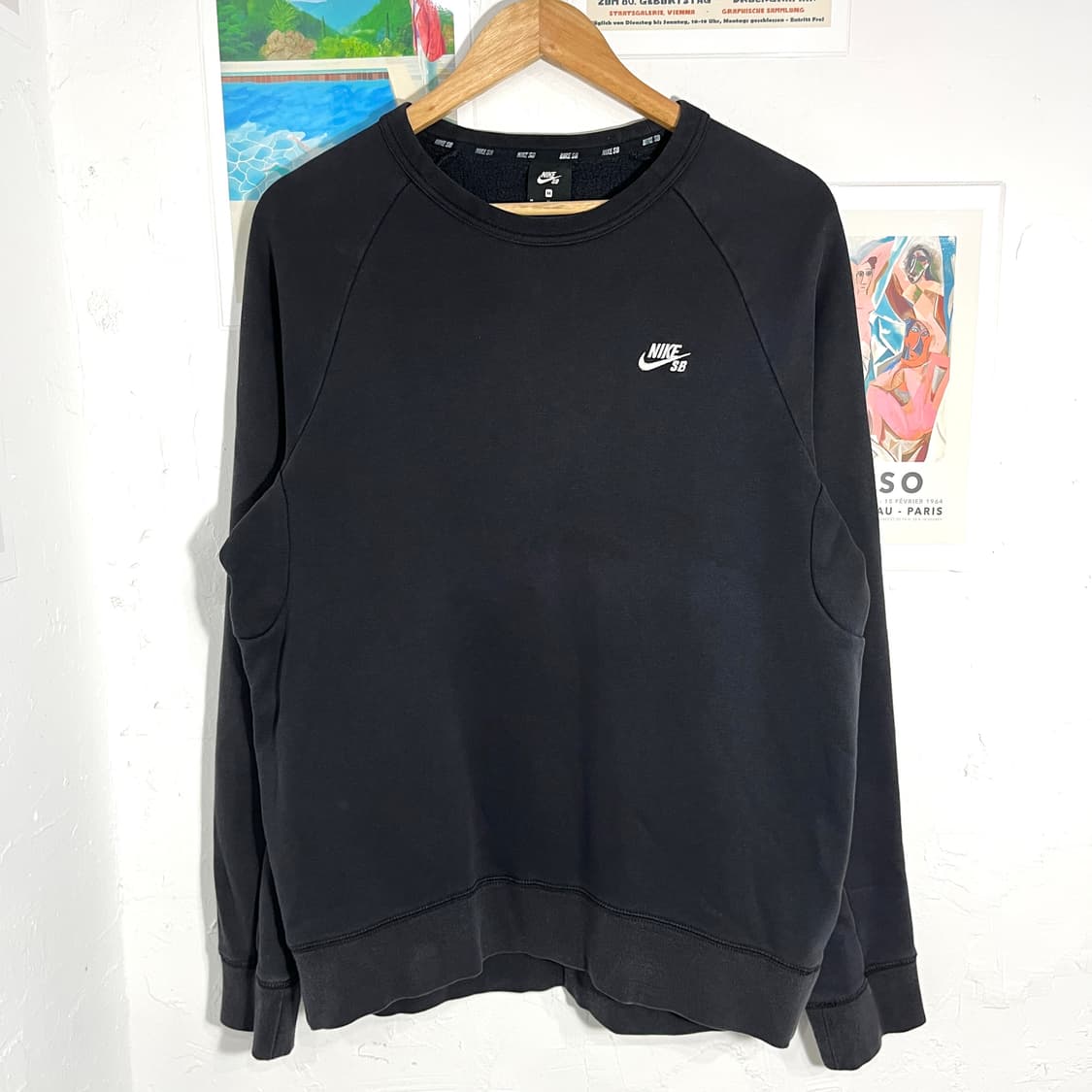 나이키sb 자수로고 맨투맨 상품이미지1