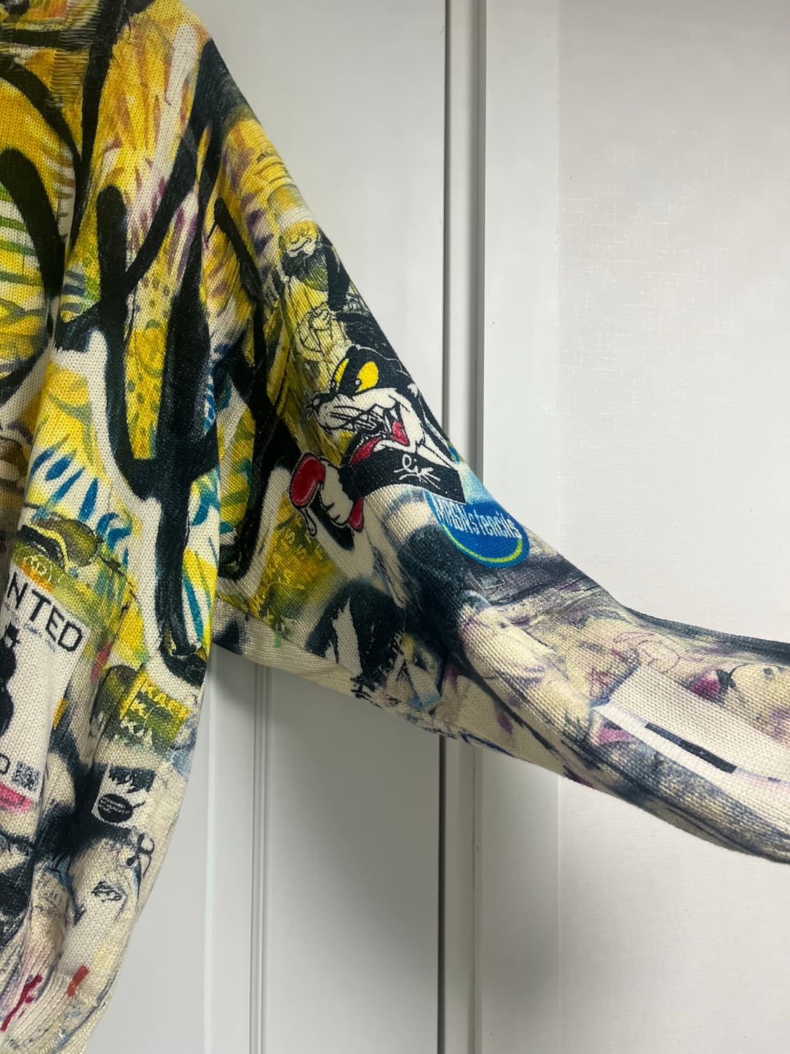 R13 그래피티 니트 L 상품이미지3