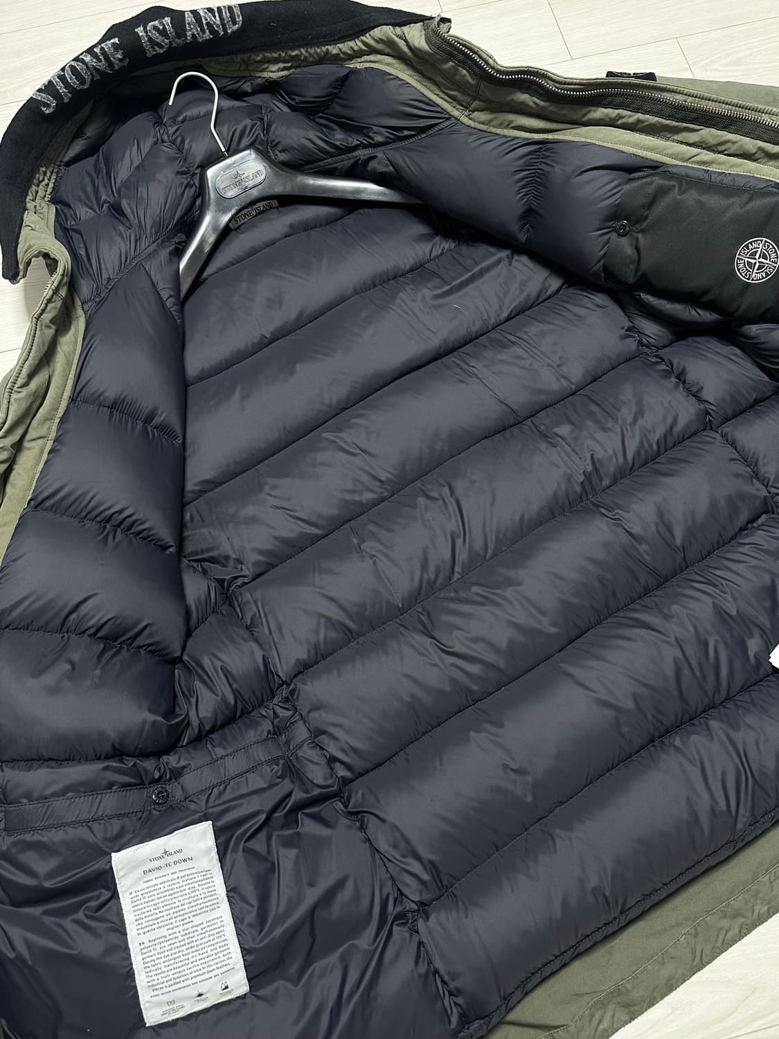 스톤아일랜드 다비드 tc 롱패딩 XXL(105-110) 상품이미지4