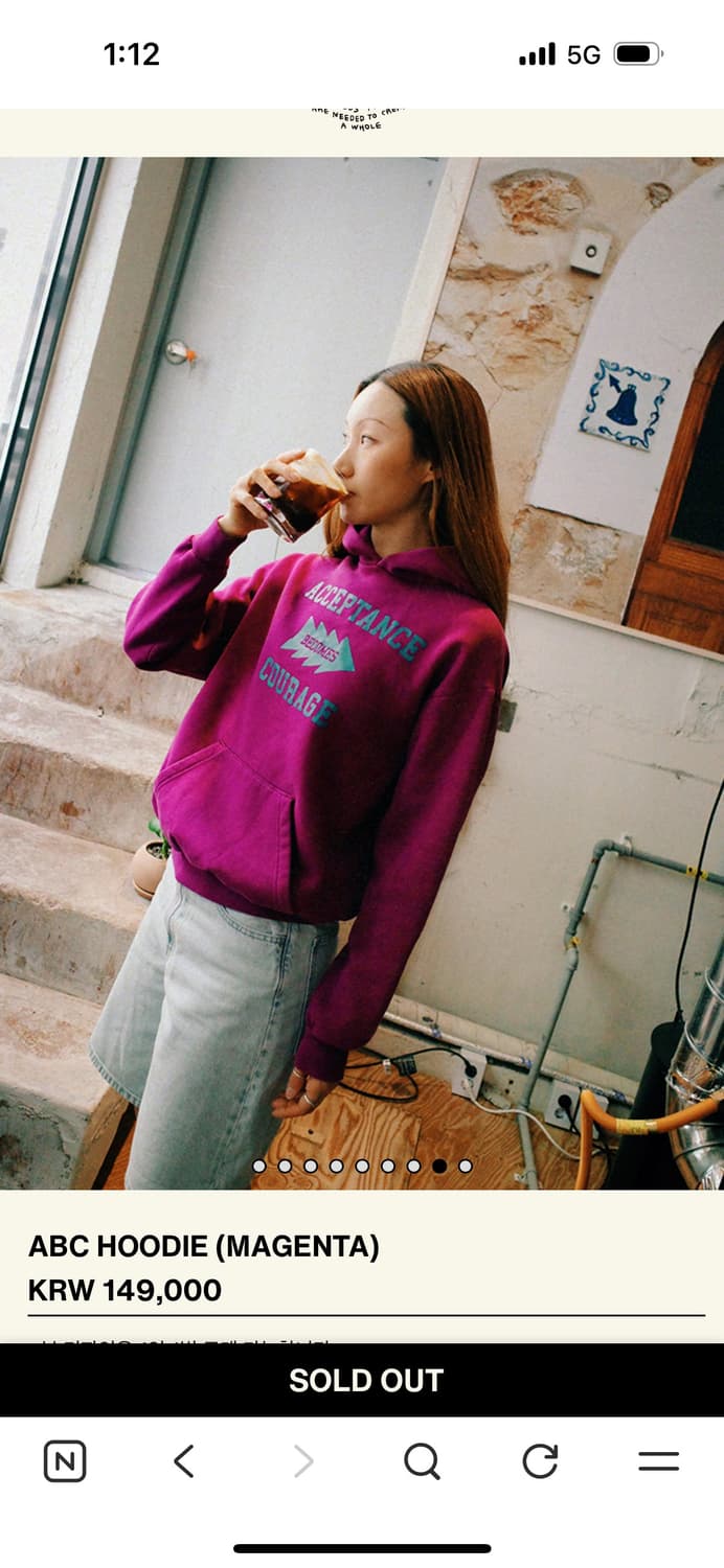 컬렉트피시스 ABC HOODIE S 상품이미지5