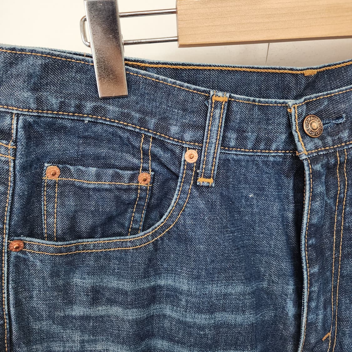 리바이스221 빈티지 데님 청바지 남성 상품이미지2