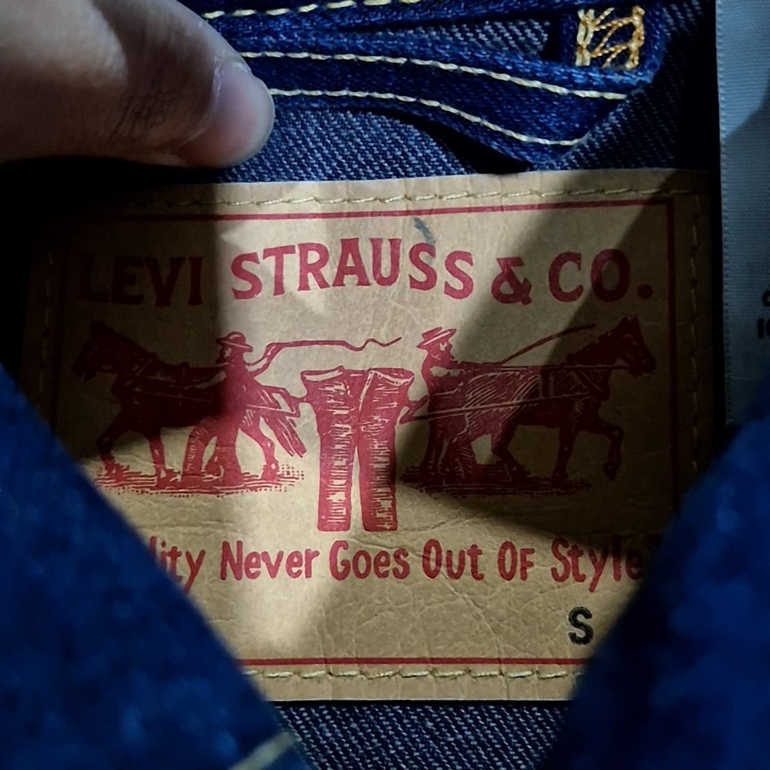 리바이스 TYPE-1 트러커 자켓 상품이미지5