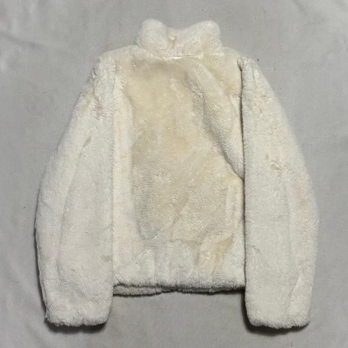 나이키 빅스우시 화이트 후리스 자켓 상품이미지3