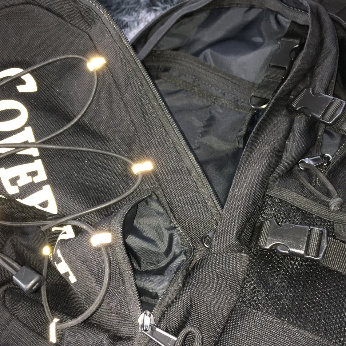 투티/0379 COVERNAT 백팩 뉴 어센틱로고 크로스 스카치 스트링 상품이미지3