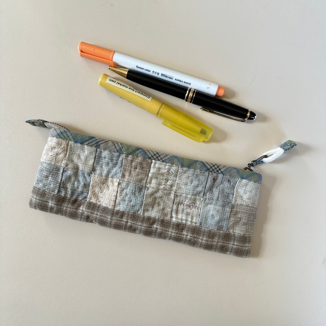 퀼트 필통 / 펜슬 파우치 / 핸드메이드 상품이미지1