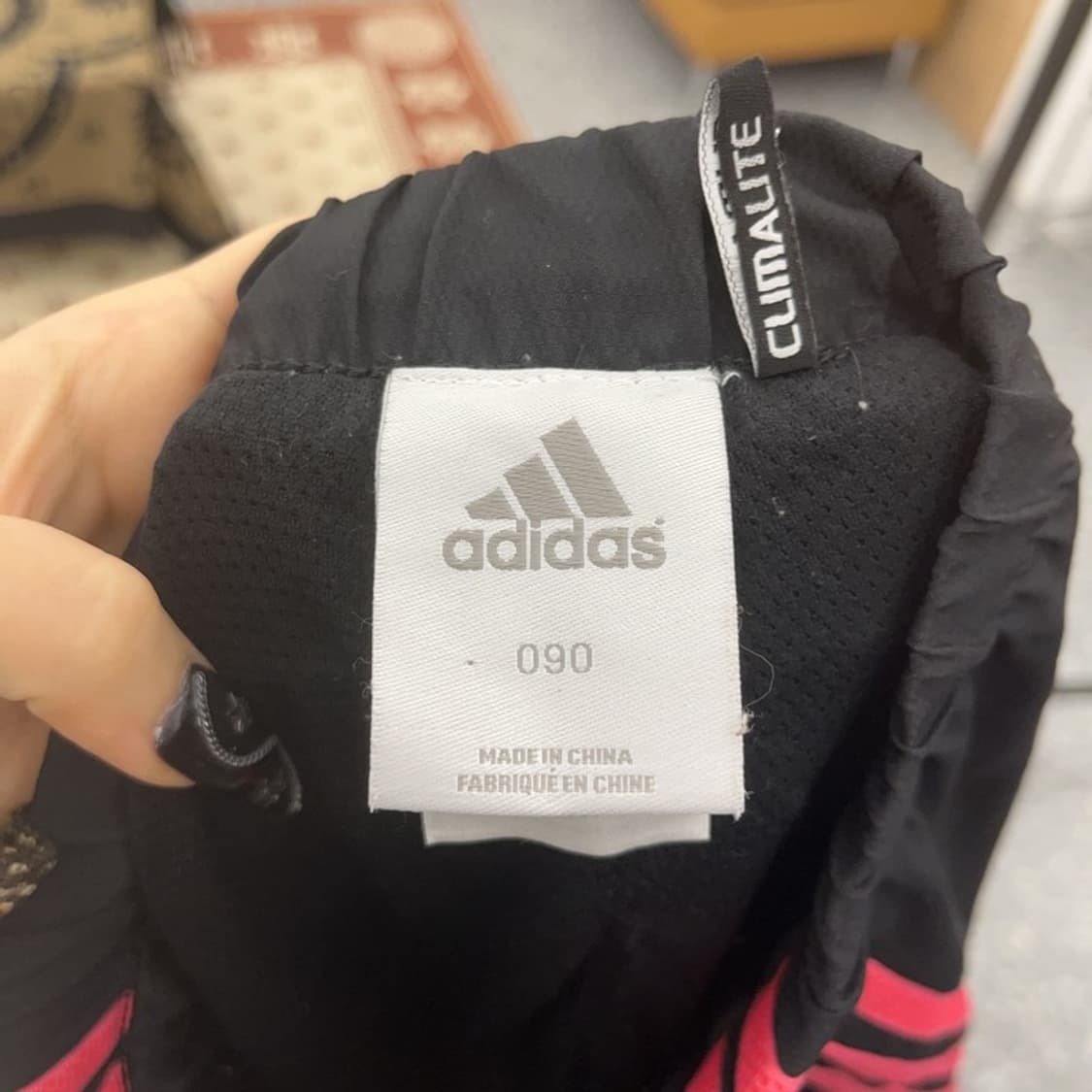 아디다스 00's 빈티지 Y2K 블랙핑크 트랙팬츠 90 C08673 상품이미지5