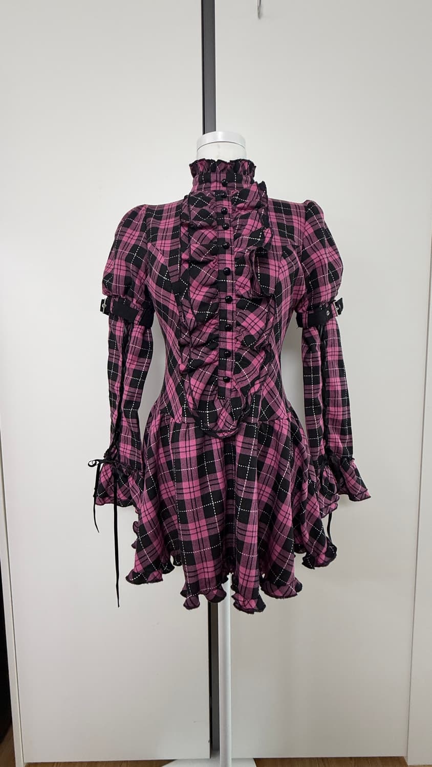 Bodyline 나나깔 고스펑크 지뢰계 캐캐체 2way 원피스  상품이미지5