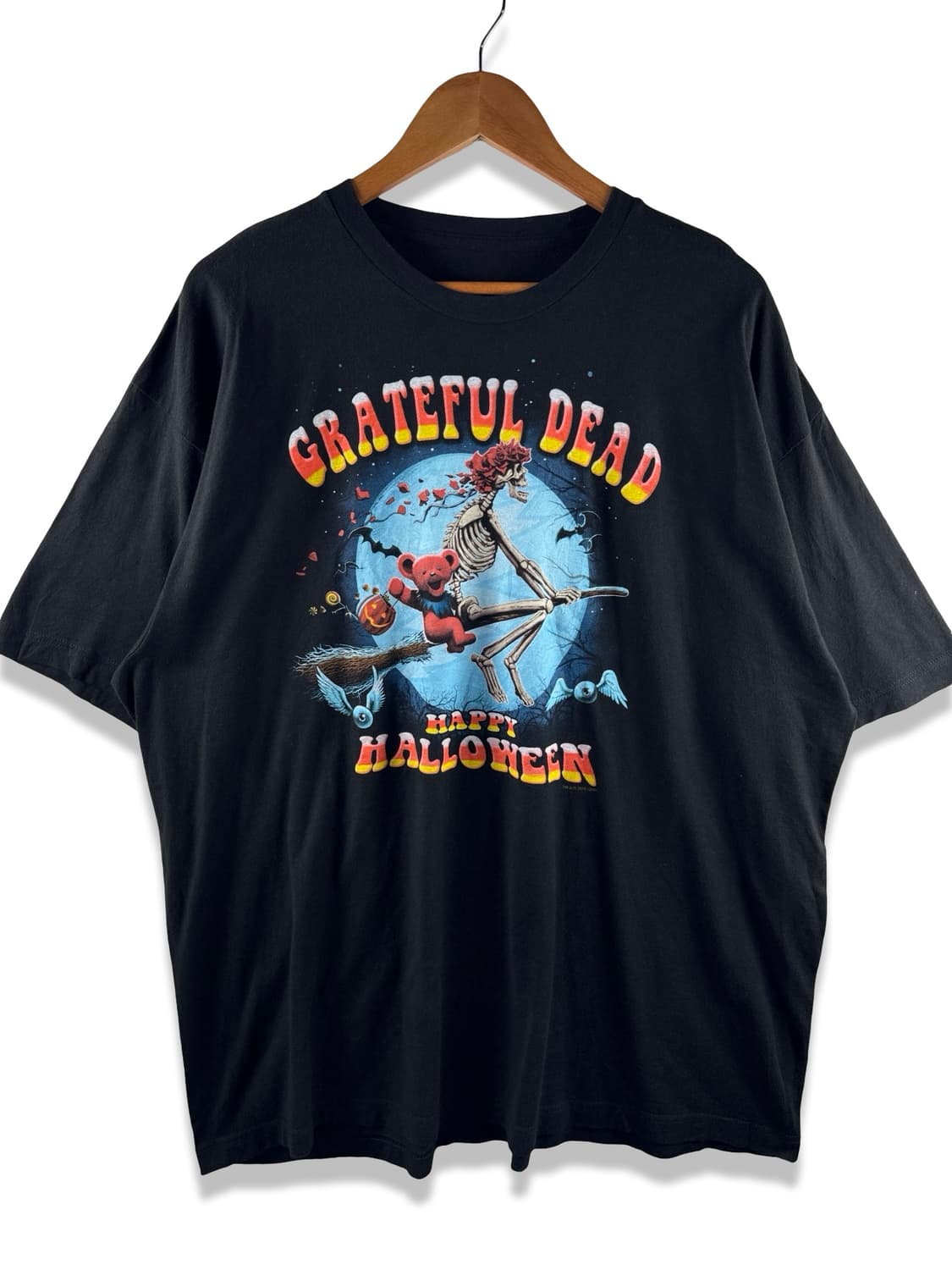 Grateful Dead 할로윈 댄싱베어 그래픽 티셔츠4262 상품이미지1