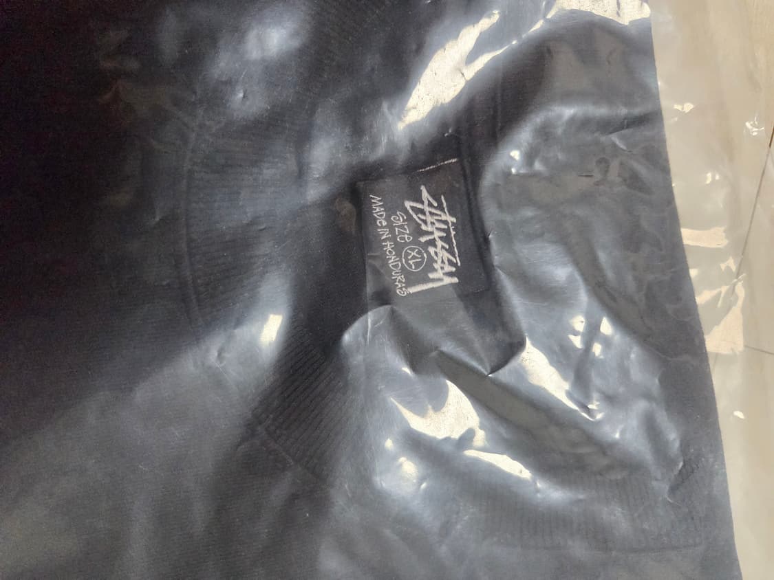 (XL)스투시 피그먼트 다이드클래식 블랙 상품이미지3