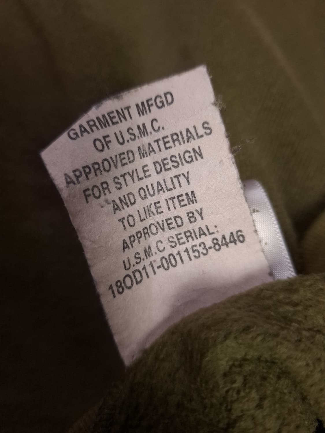 오리지날 미해병대 PT 스웻셔츠 맨투맨 상품이미지5