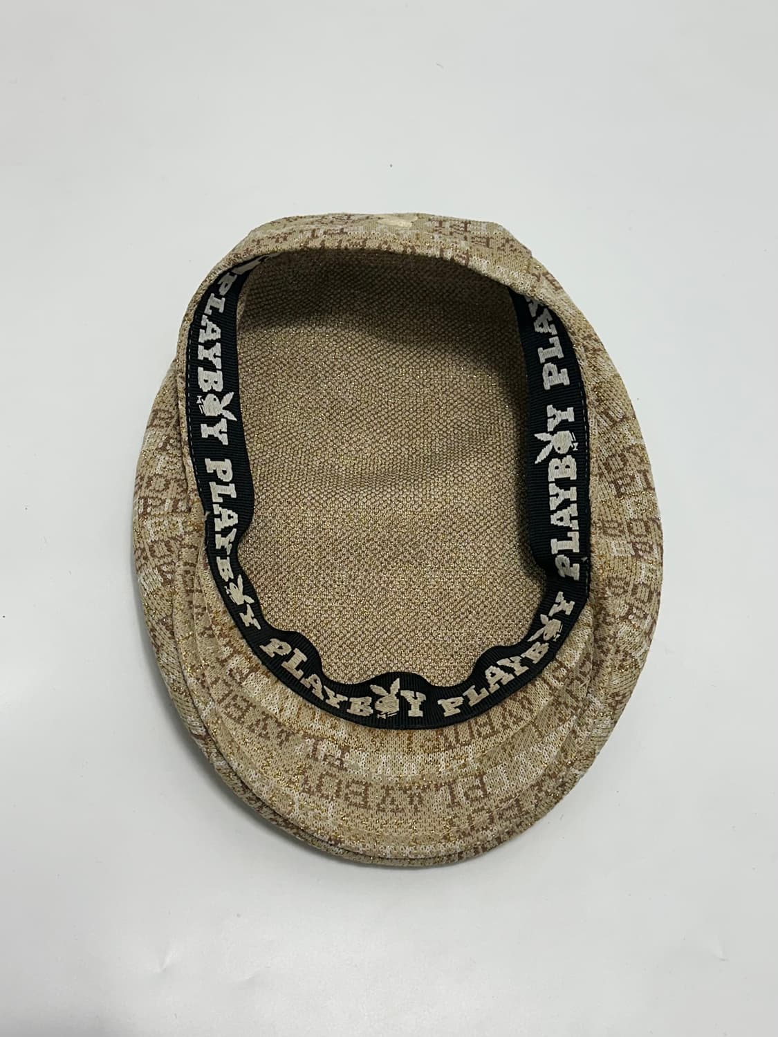 플레이보이 로고 패턴 헌팅캡 (일본판) 일본빈티지 상품이미지6