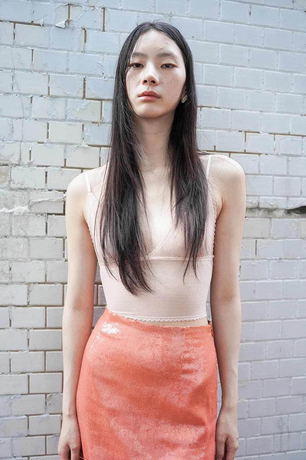 Nuuanu Sana Camisole_Peach 상품이미지1