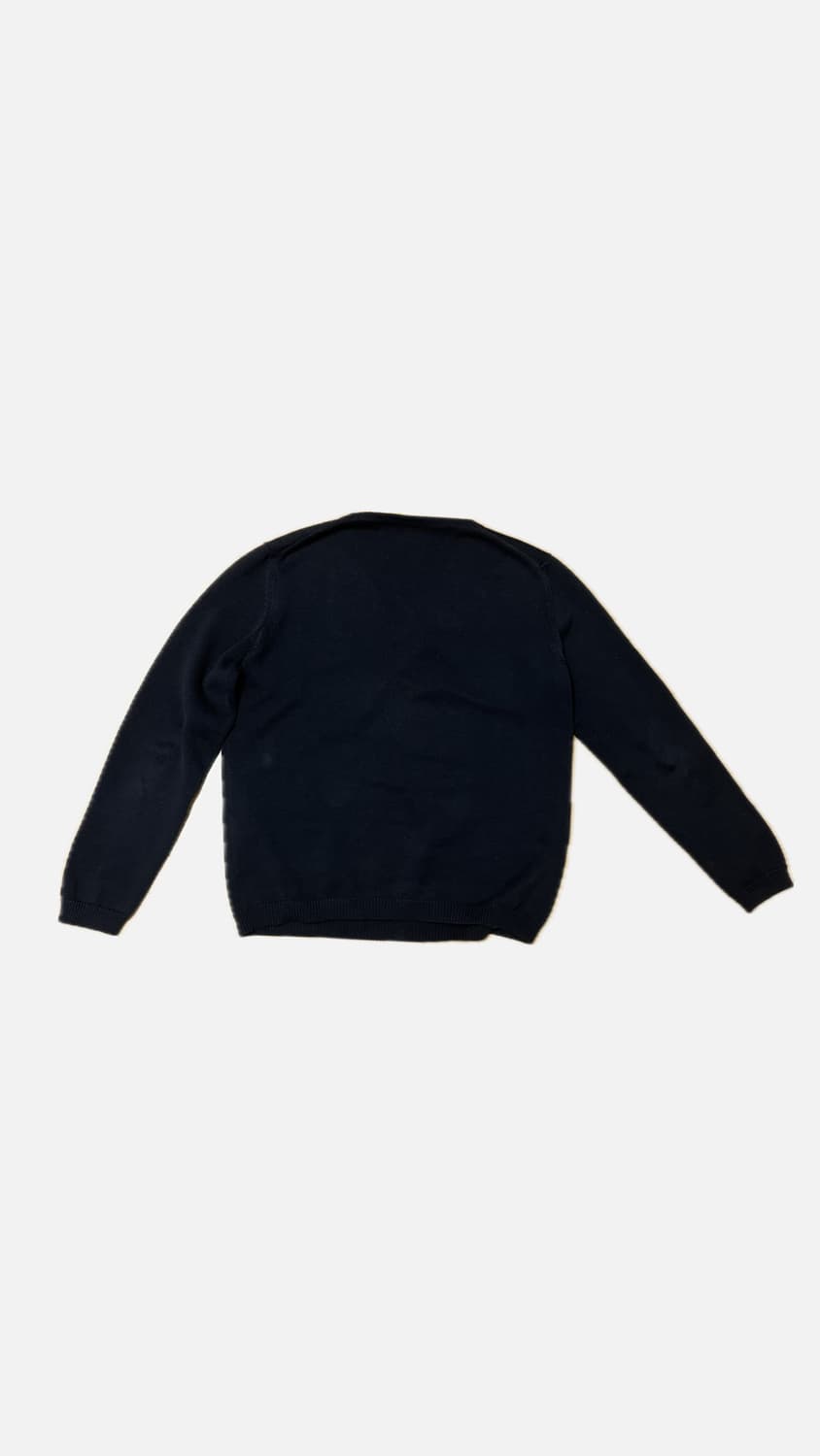 프라다 브이넥 니트 48 사이즈 다크네이비 상품이미지4