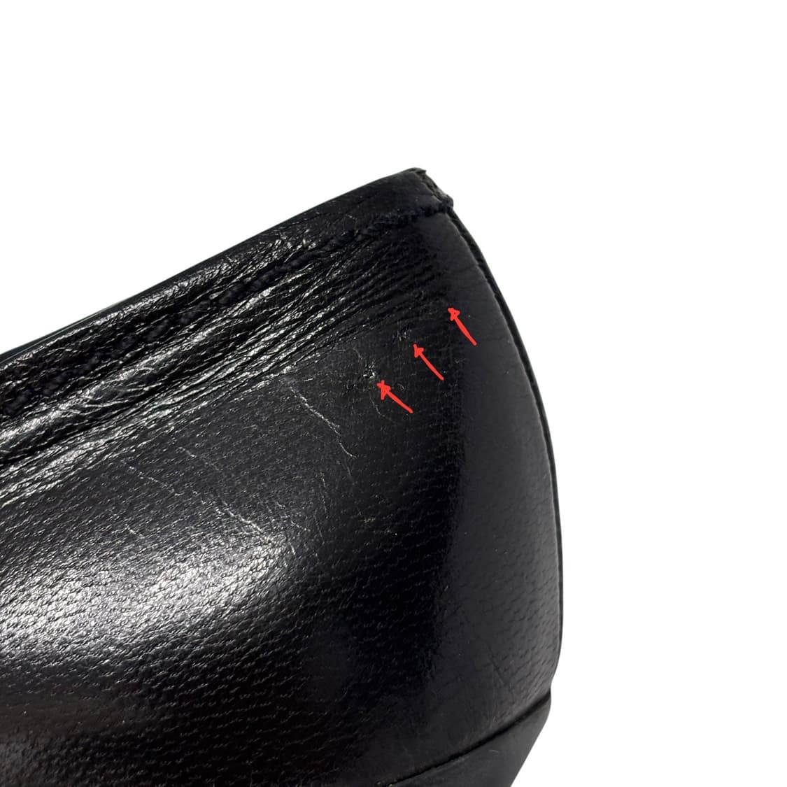 프라다 37.5 삼각 로고 플랫 로퍼 . 초콜릿 상품이미지9