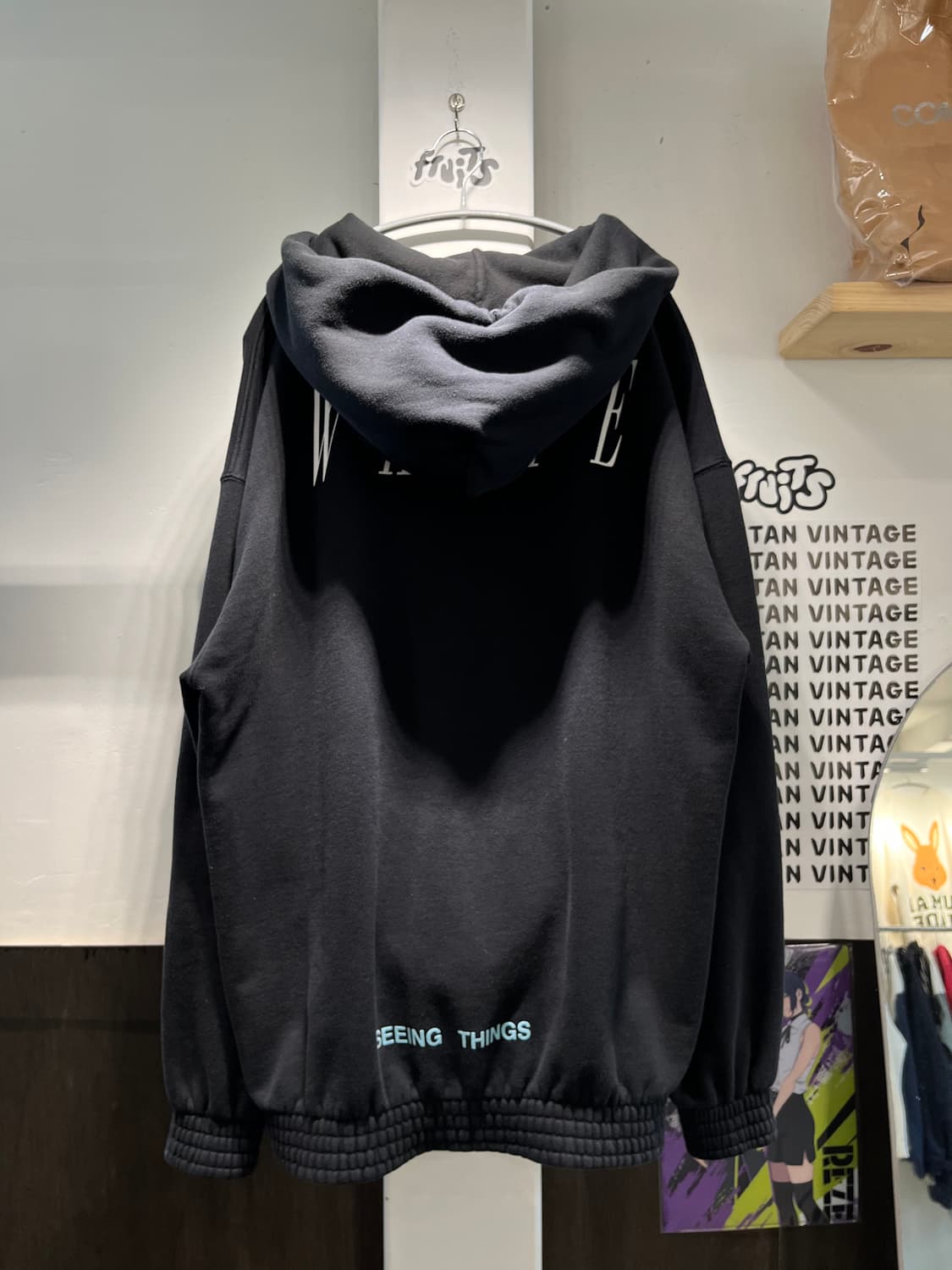 오프화이트 뱀파이어 프린트 후드티 상품이미지2