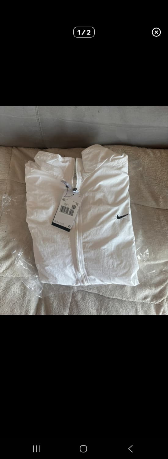 나이키 nrg 솔로스우시 트랙자켓 화이트 XXL 상품이미지1