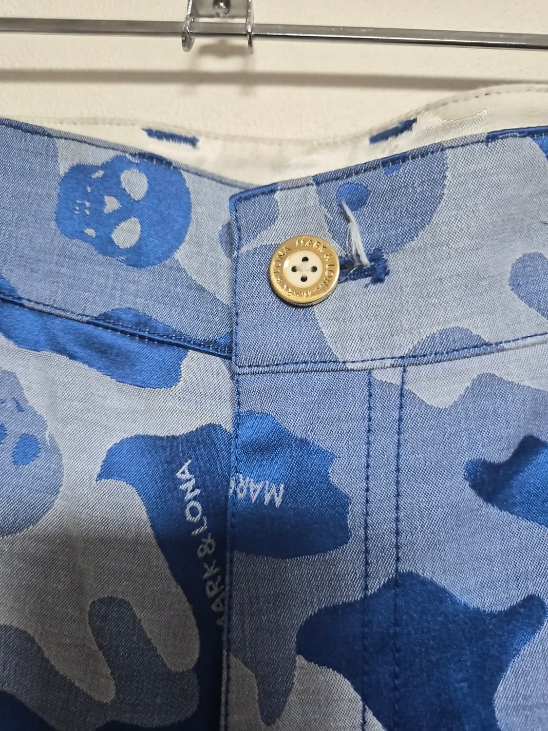 마크앤로나Mark&Lona 매장판 스컬 골프 팬츠 M P-147 상품이미지4